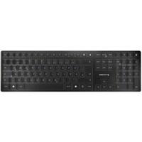 CHERRY Kabellose Tastatur KW 9100 SLIM JK-9100DE-2 QWERTZ DE Schwarz