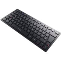 CHERRY Kabellose Tastatur KW 9200 MINI JK-9250DE-2 QWERTZ DE Schwarz