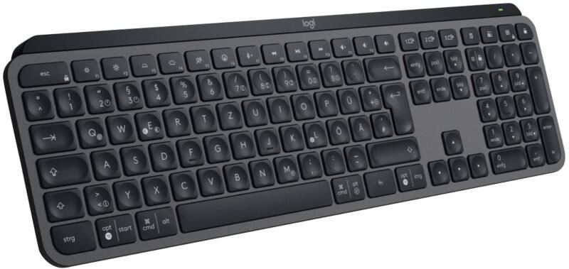 Logitech Kabellose Tastatur MX Keys S 920-011565 QWERTZ DE Graphit