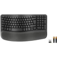 Logitech Kabellose Tastatur Wave Keys 920-012327 QWERTZ DE Graphit
