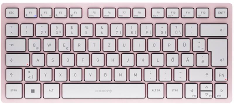 CHERRY Kabellose Tastatur KW 7100 MINI BT JK-7100DE-19 QWERTZ DE Rosa