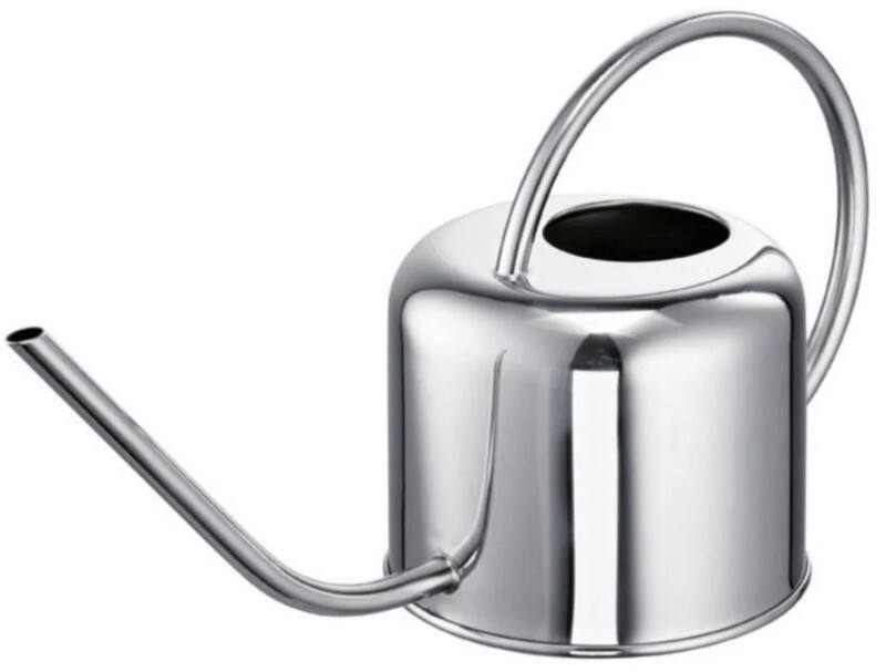 SCHULTE-UFER Gießkanne FLORENZ 1L, Edelstahl 18/10, hochglanzpoliert