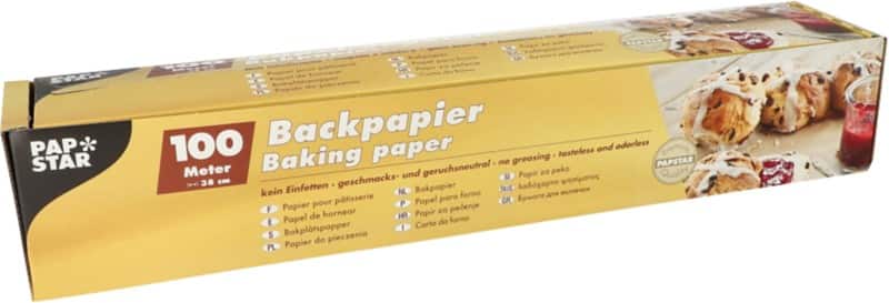 PAPSTAR Backpapier Papier Braun 100 m x 38 cm