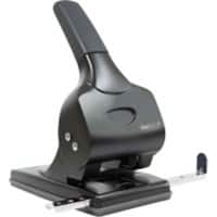 Rapesco 2-Löcher Registraturlocher Kunststoff, Metall 65 Blatt 1015 Schwarz