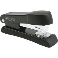 Rapesco Heftgerät A52600B3 Halbstreifen 24/6 Schwarz 20 Blatt Metall
