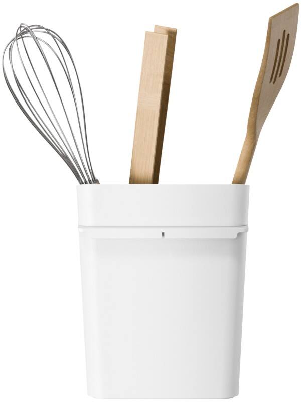 tesa Küchenutensilienhalter Kunststoff Weiß 14,25 x 14,75 x 21,75 cm Set 3-tlg