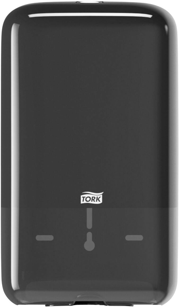 Tork Toilettenpapierspender für Faltpapier Schwarz T3 Compact Elevation Range 556008