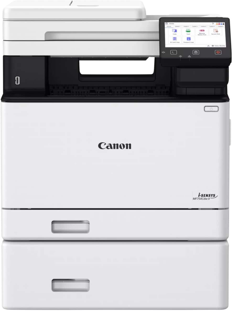 Canon i-SENSYS MF750 II Serie MF754Cdw II Farblaser-Multifunktionsdrucker DIN A4 Schwarz, Weiß