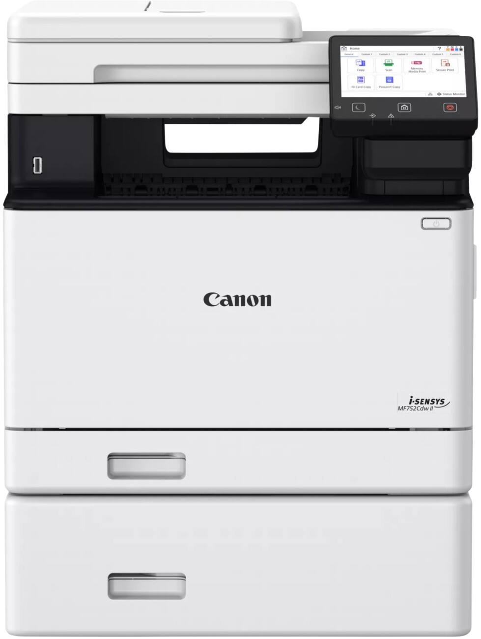 Canon i-SENSYS MF750 II Serie MF752Cdw II Farblaser-Multifunktionsdrucker DIN A4 Schwarz, Weiß
