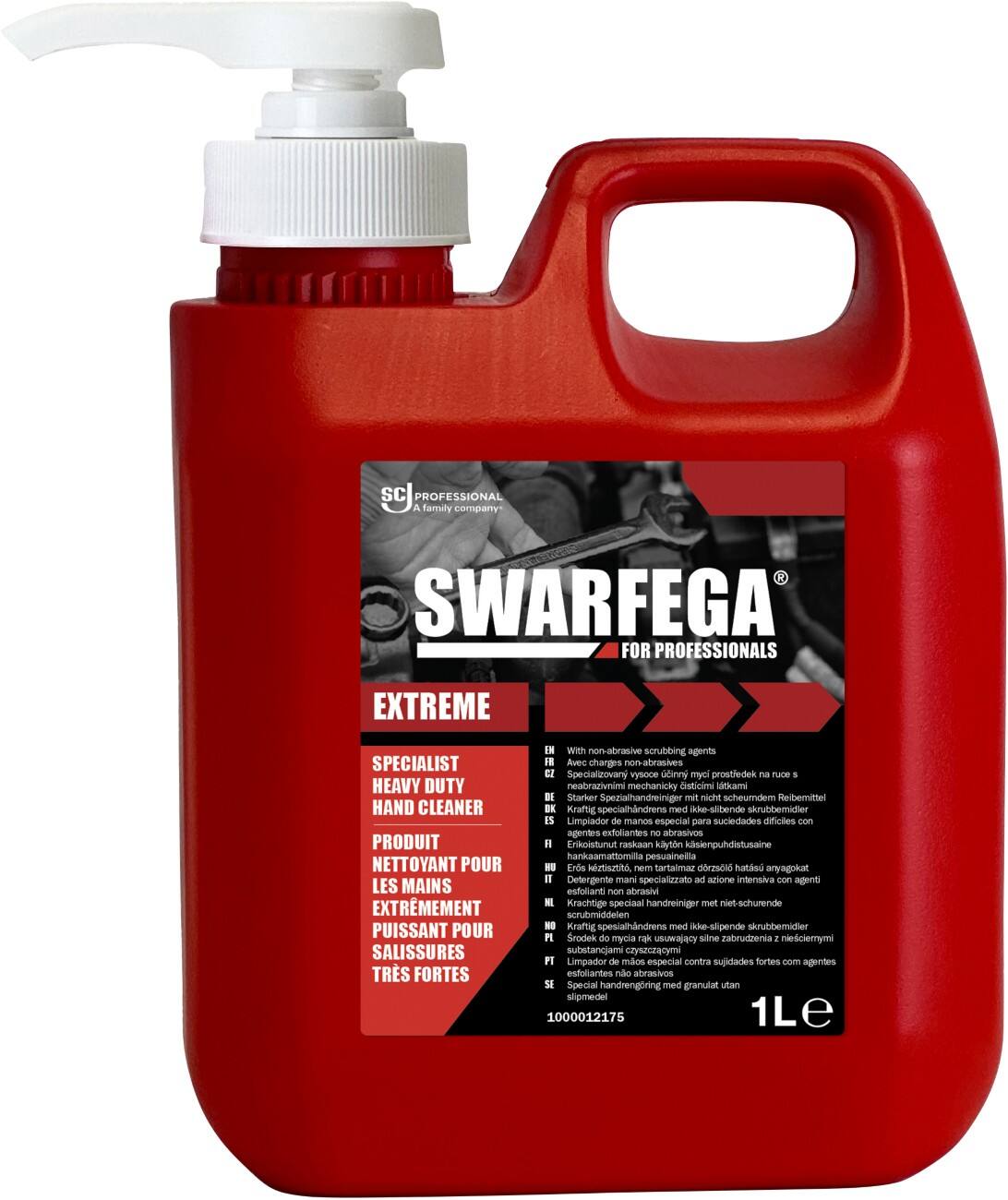 Swarfega EXTREME Handreiniger Flüssig Rot SHD1LMP 1 L