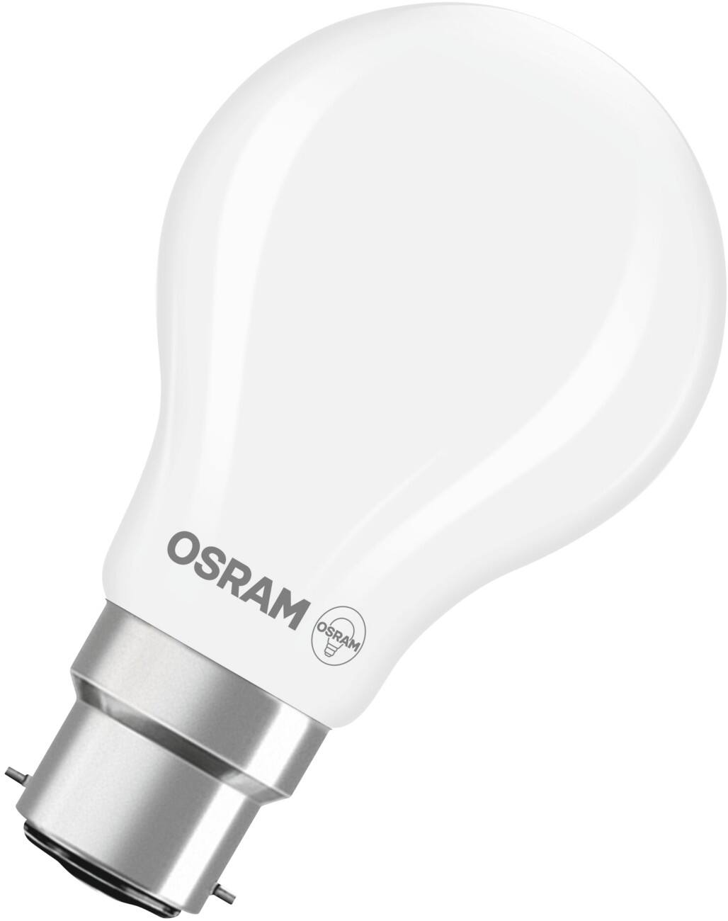 Osram Glühbirne Matt B22d 5,9 W Warmweiß