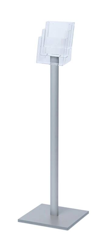 SHOWDOWN A5 Broschürenständer Silber MB3C160 330 (B) x 330 (T) x 1.060 (H) mm