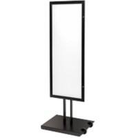 SHOWDOWN Menütafel A4 Aluminium, Metall Schwarz