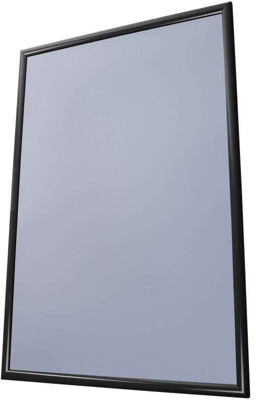 SHOWDOWN A4 Klapprahmen Hängend Schwarz Aluminium KRA4G25C9005 24,1 (B) x 1,1 (T) x 32,8 (H) cm KRA4G25C9005