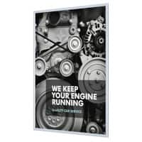 SHOWDOWN B1 Fireproof A1 Klapprahmen Hängend Silber Aluminium KRA1G25B1 62,5 (B) x 1,1 (T) x 87,2 (H) cm KRA1G25B1