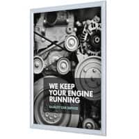 SHOWDOWN A2 Klapprahmen Hängend Silber Aluminium KRA2G25 45,1 (B) x 1,1 (T) x 62,5 (H) cm KRA2G25