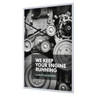 SHOWDOWN B1 Fireproof A2 Klapprahmen Hängend Silber Aluminium KRA2G25B1 45,1 (B) x 1,1 (T) x 62,5 (H) cm KRA2G25B1