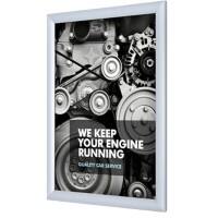 SHOWDOWN A3 Klapprahmen Hängend Silber Aluminium KRA3G25 32,8 (B) x 1,1 (T) x 45,1 (H) cm KRA3G25