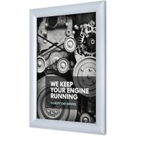 SHOWDOWN A4 Klapprahmen Hängend Silber Aluminium KRA4G25 24,1 (B) x 1,1 (T) x 32,8 (H) cm KRA4G25