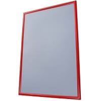 SHOWDOWN A3 Klapprahmen Hängend Rot Aluminium KRA3G25C3020 32,8 (B) x 1,1 (T) x 45,1 (H) cm KRA3G25C3020