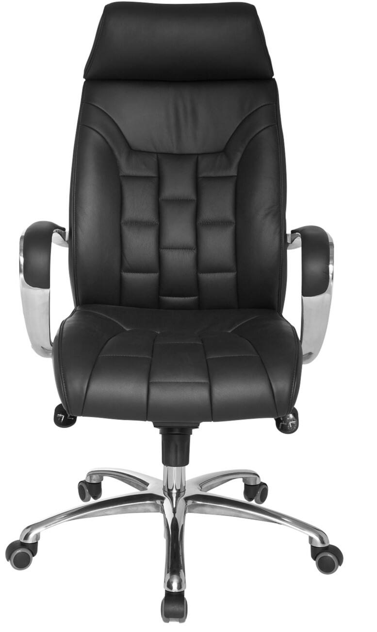 AMSTYLE Bürostuhl Permanent Contact Feste Armlehnen Höhenverstellbar Schwarz max. 120 kg SPM1.158 1280 x 660 x 620 mm