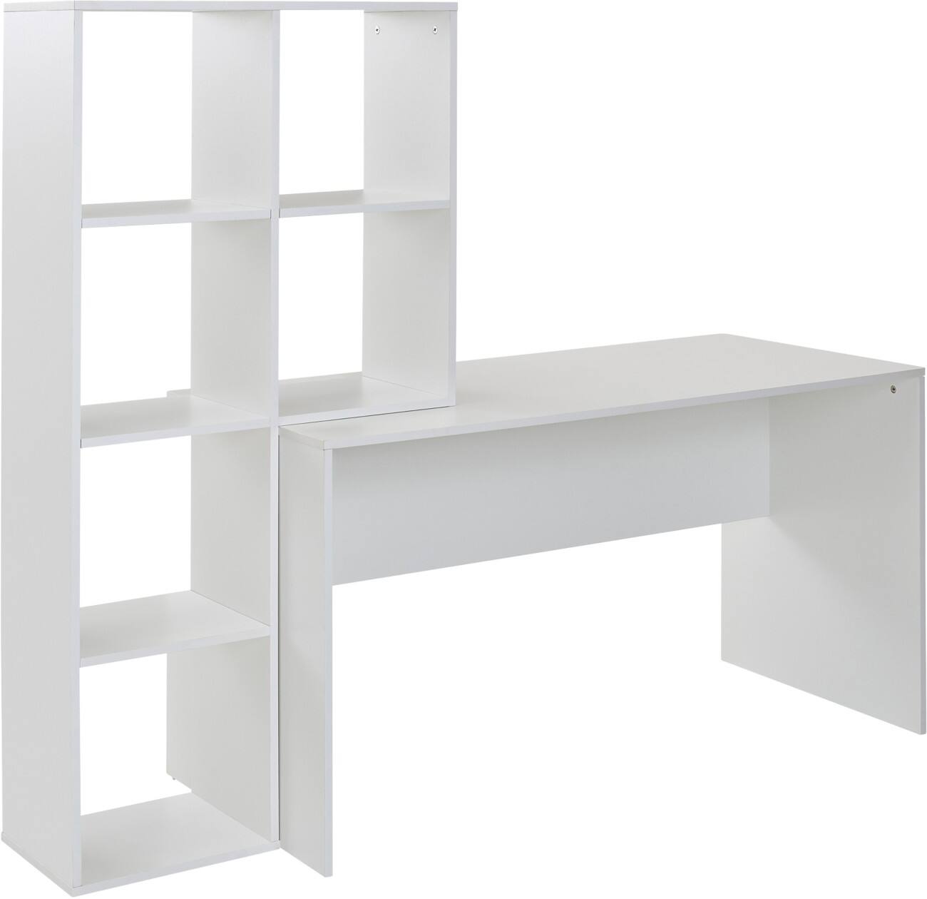 WOHNLING Schreibtisch WL6.391 Weiß 170 x 59 x 143,5 cm
