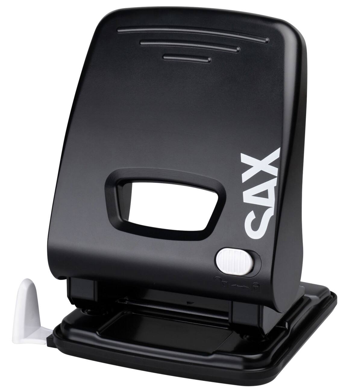 SAX EasyPro Locher Kunststoff, Metall 30 Blatt 358-19 Schwarz