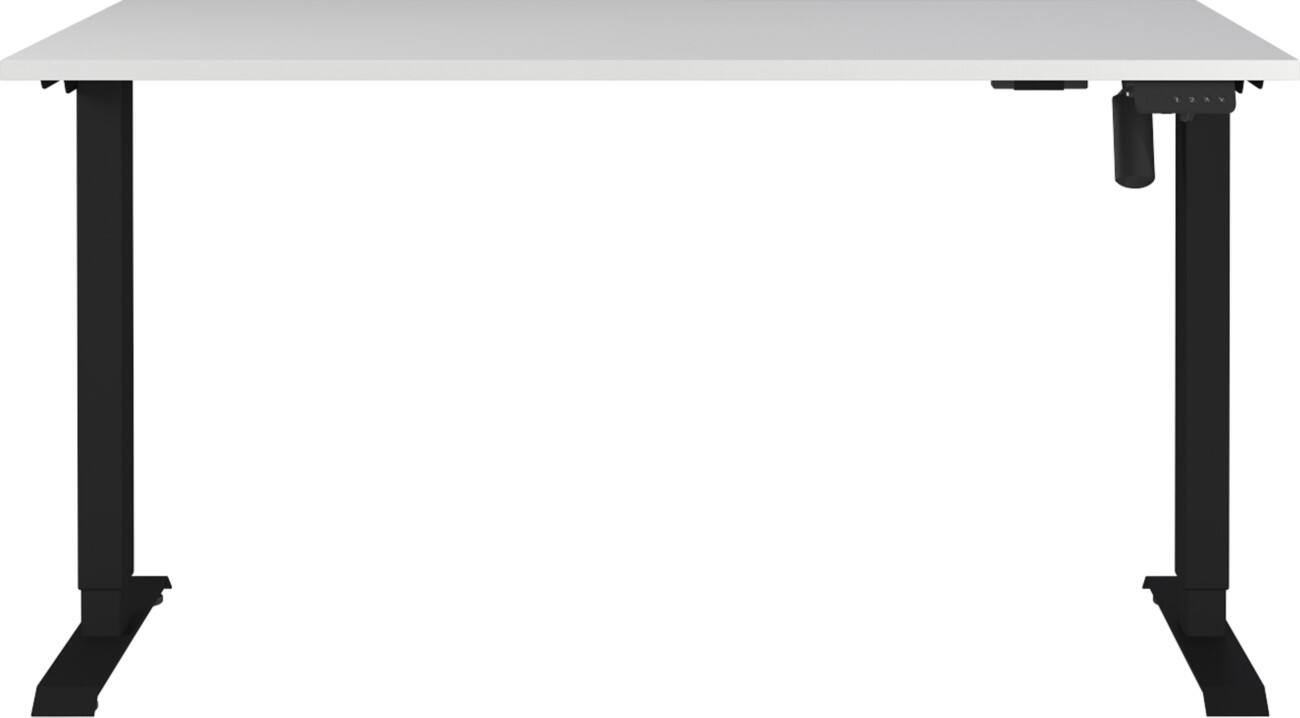 GERMANIA PROFI 2.0 Elektronisch Höhenverstellbarer Schreibtisch Hellgrau 1.400 (B) x 800 (T) x 1.190 (H) mm