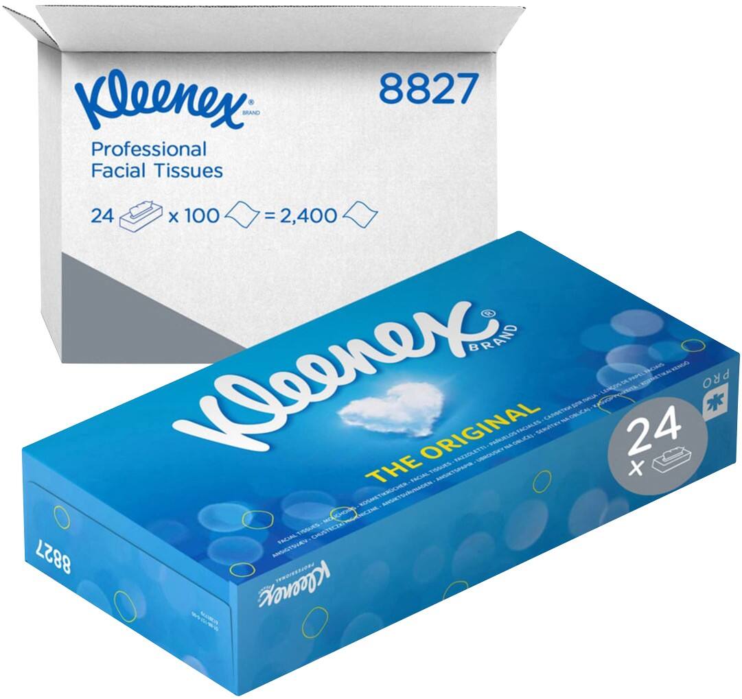 Kleenex Taschentücher 2-lagig 8827 Weiß