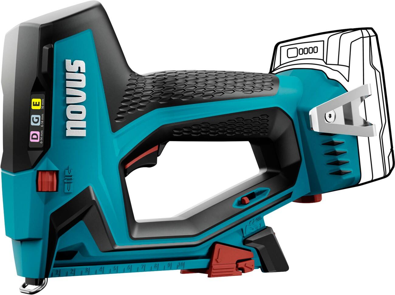 Novus Akku-Tacker 18 V J-551