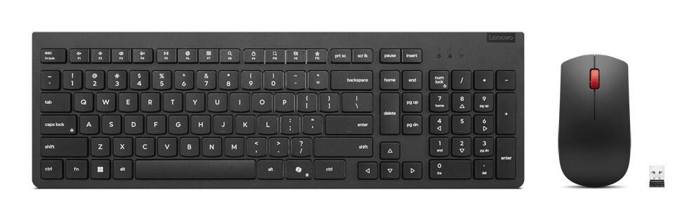 Lenovo Essential Gen2 Kabellose Tastatur und Maus Schwarz