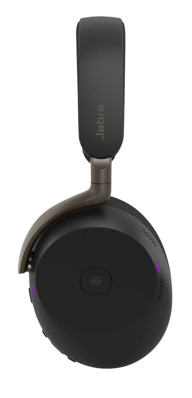 Jabra Evolve3 85 MS Link 390 Kabelloses Headset USB-A Schwarz