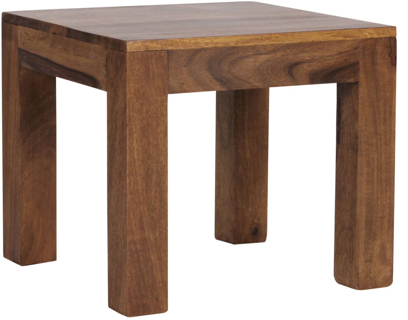 WOHNLING Kaffeetisch Braun 450 x 450 x 400 mm