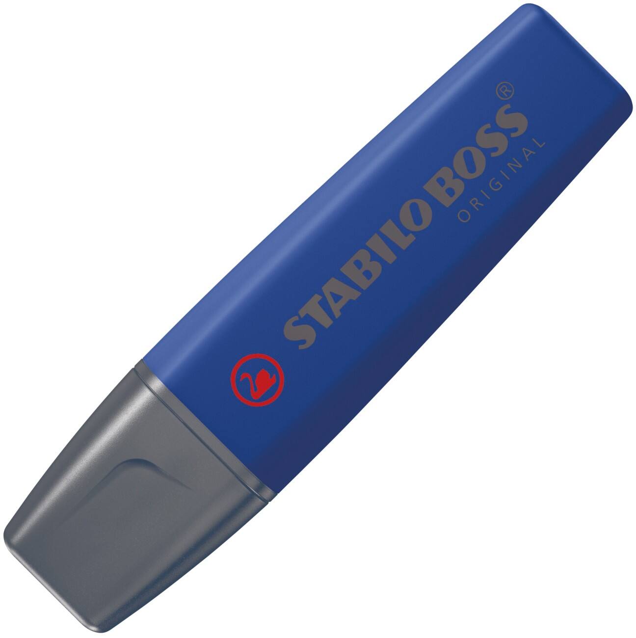 STABILO BOSS ORIGINAL NatureCOLORS 70/132 Textmarker Blau Breite Keilspitze - 35 mm