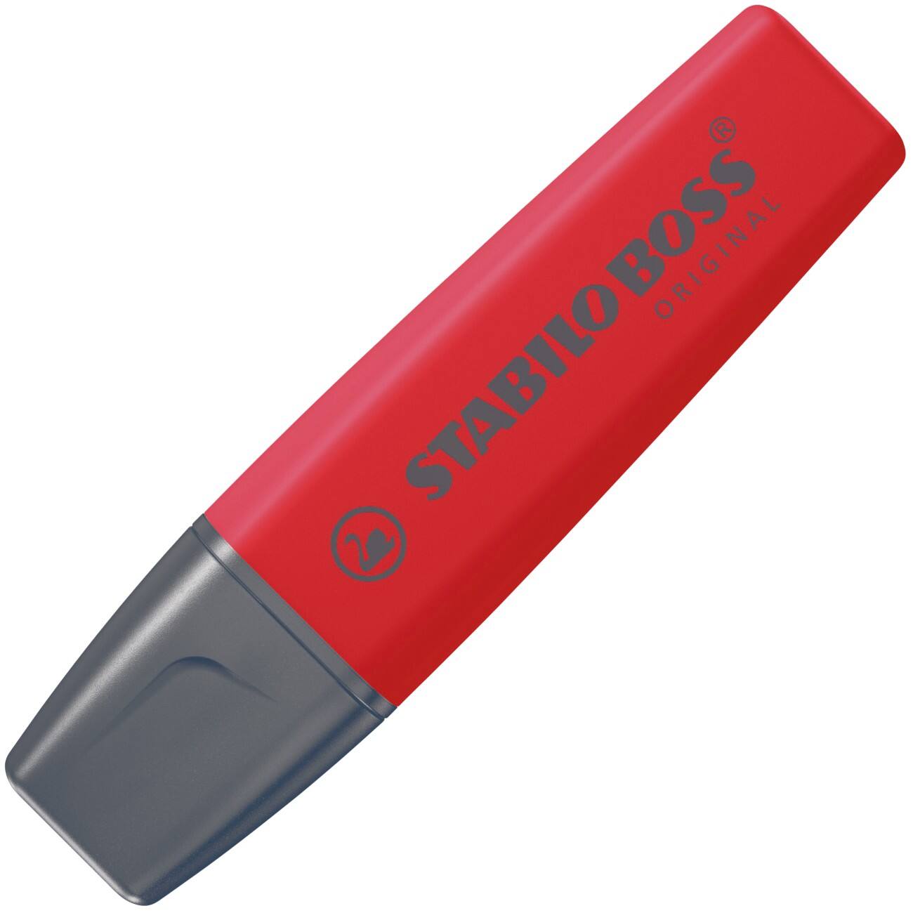 STABILO BOSS ORIGINAL 70/48 Textmarker Rot Breite Keilspitze - 35 mm