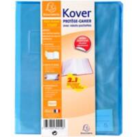 Exacompta Kover Buchcover 170 x 220 mm Kunststoff, PVC (Polyvinylchlorid) Mehrfarbig 60 Stück