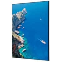 SHOWDOWN Textile Wanddekoration Meeresfelsen Mehrfarbig Aluminium