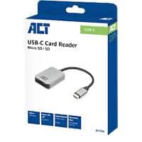 ACT USB-C Kartenlesegerät für SD und Micro-SD, SD 4.0 UHS-II