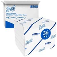 Scott Toilettenpapier 2-lagig 8508 36 Stück à 250 Blatt