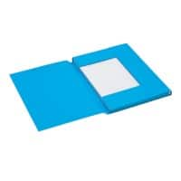 Djois Secolor Aktenmappe 3 Laschen 3182102 A4 Blau Karton