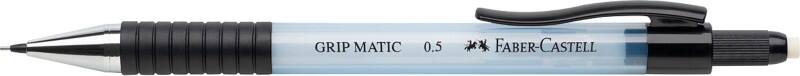 Faber-Castell Grip Matic Druckbleistift 0,5 mm B Schwarz 1375