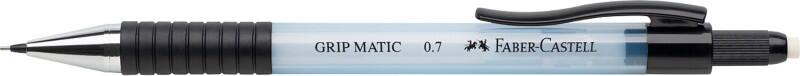 Faber-Castell Grip Matic Druckbleistift 0,7 mm B Schwarz 1377