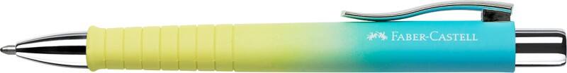 Faber-Castell Poly Ball Einziehbar Kugelschreiber Blau 0,6 mm Extra Breit Nachfüllbar