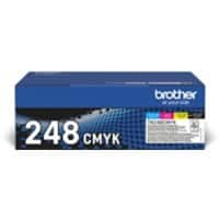 Brother TN-248VAL Original Tonerkartusche Cyan, Gelb, Magenta, Schwarz Multipack 4 Stück