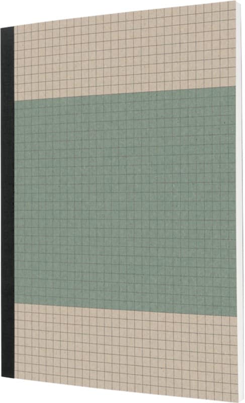 Sigel Notizbuch DIN A5 Kariert Seitlich Gebunden Pappkarton Softcover Hellblau Nicht Perforiert 200 Seiten