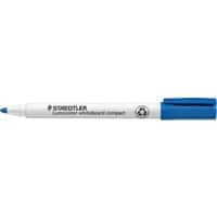 STAEDTLER Lumocolor Non-permanent Whiteboard-Marker Blau Filzspitze 97% Recycelt