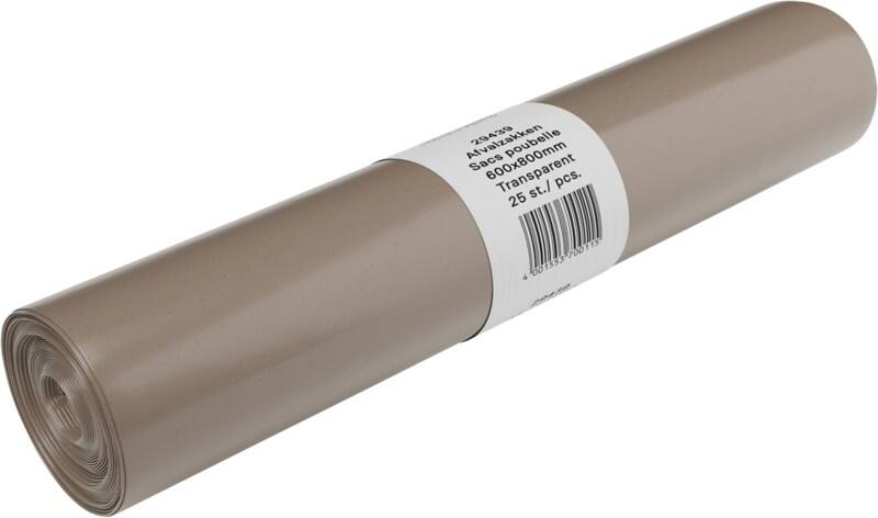 DEISS Abfallsäcke 60 L  Transparent 25 Stück