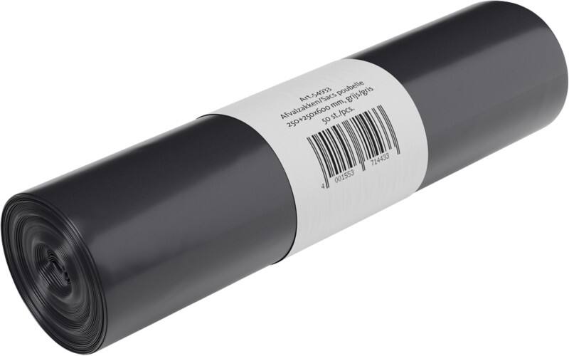 DEISS Abfallsäcke 33 L  Grau 50 Stück