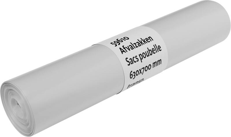 DEISS Abfallsäcke 60 L  Transparent 50 Stück