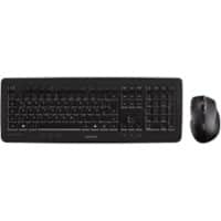 CHERRY Tastatur und Maus Kabellos QWERTZ Schwarz DW 5100